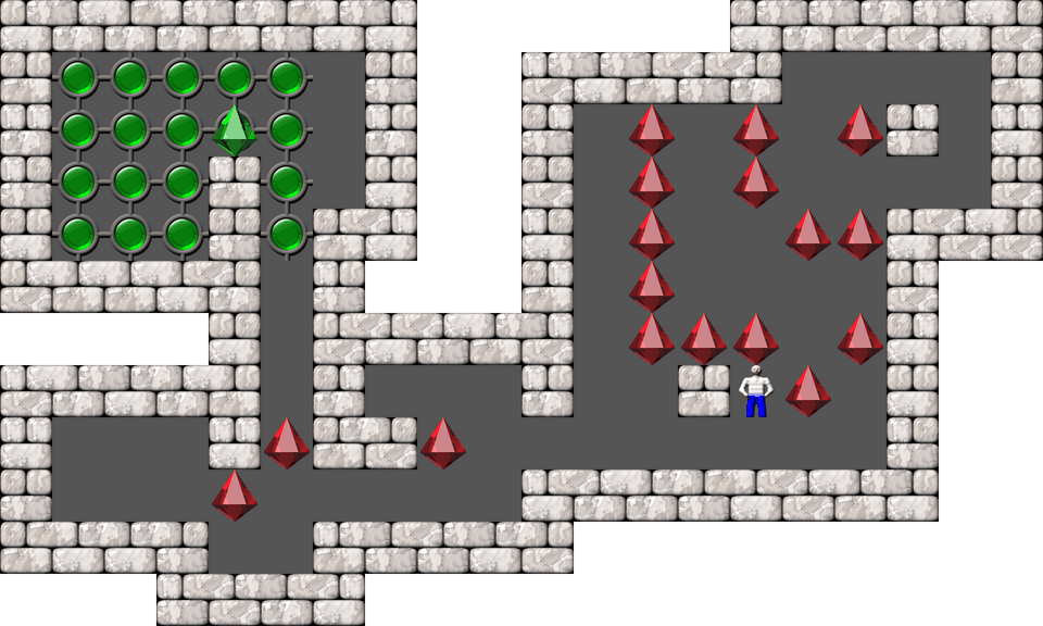 Sokoban Mass Remodel level 47